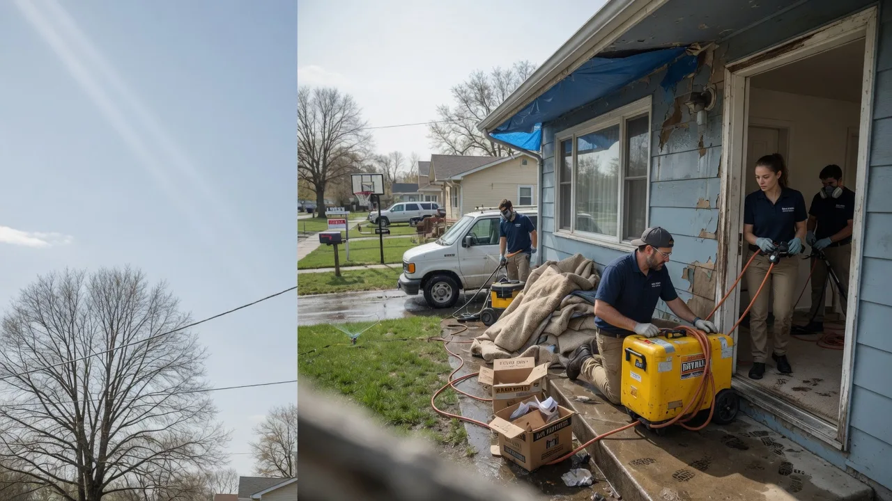 Basement Flood Cleanup in Handley, WV near me